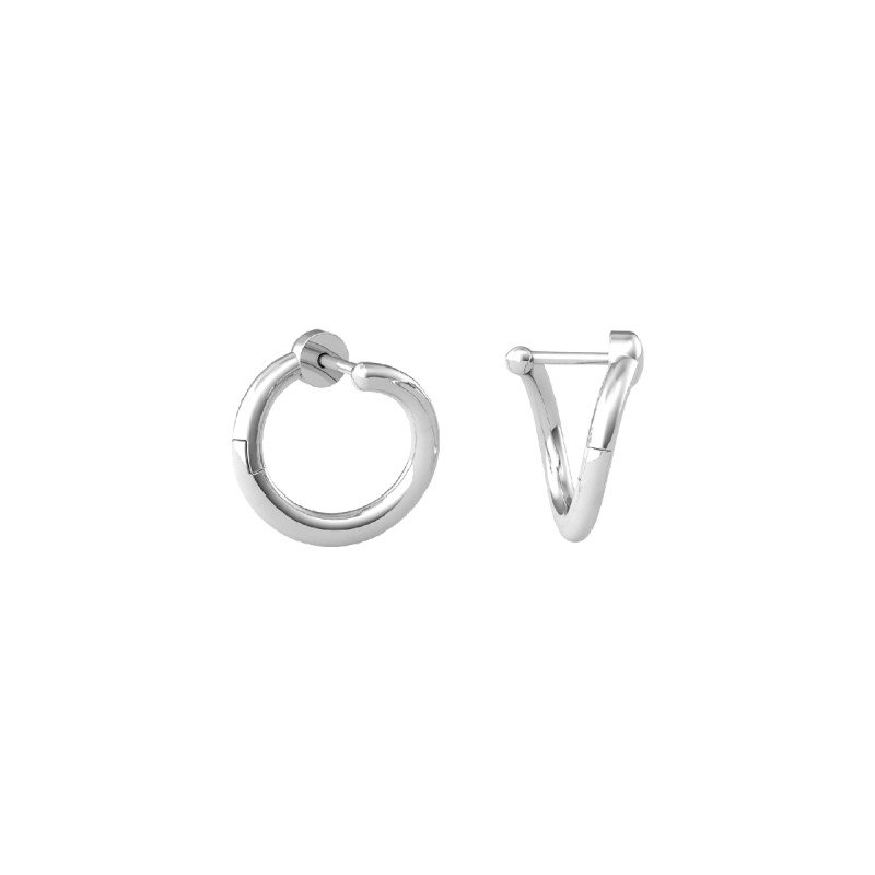 Orecchini in acciaio 316L - 761003