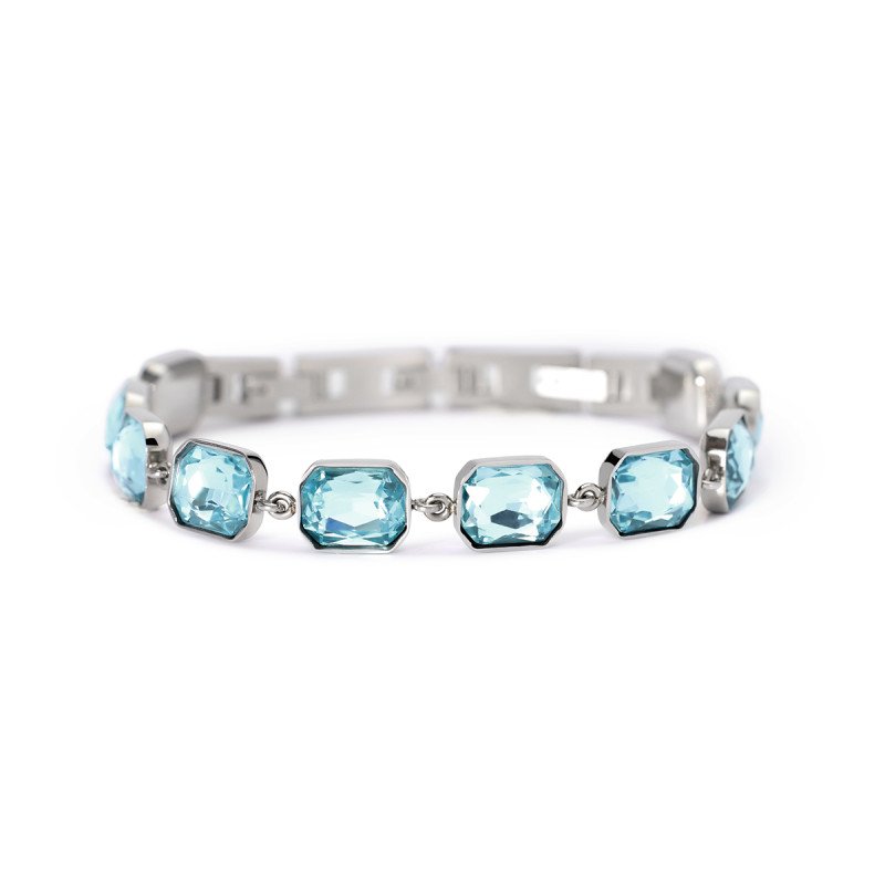 Bracciale con cristalli azzurri - 831001