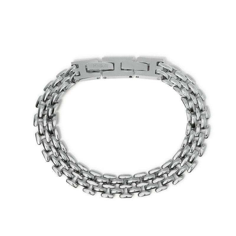 Bracciale in acciaio con catena panther - 831042
