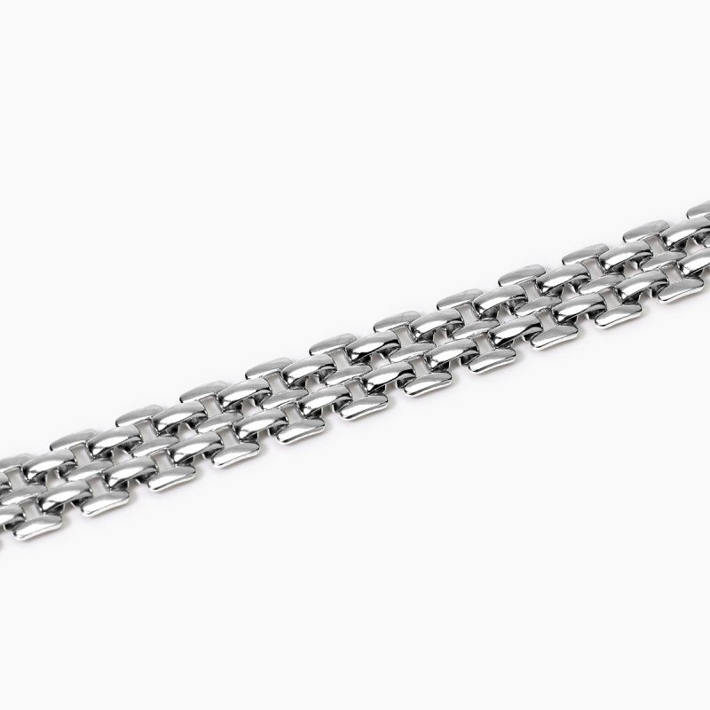 Bracciale in acciaio con catena panther - 831042