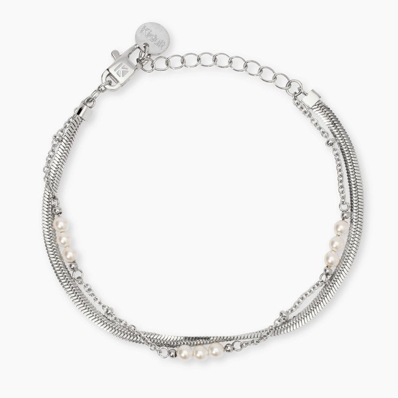 Bracciale con catene e perle conchiglia - 831063