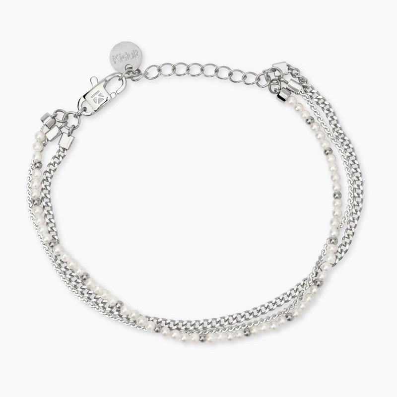 Bracciale con catene e perle conchiglia - 831064