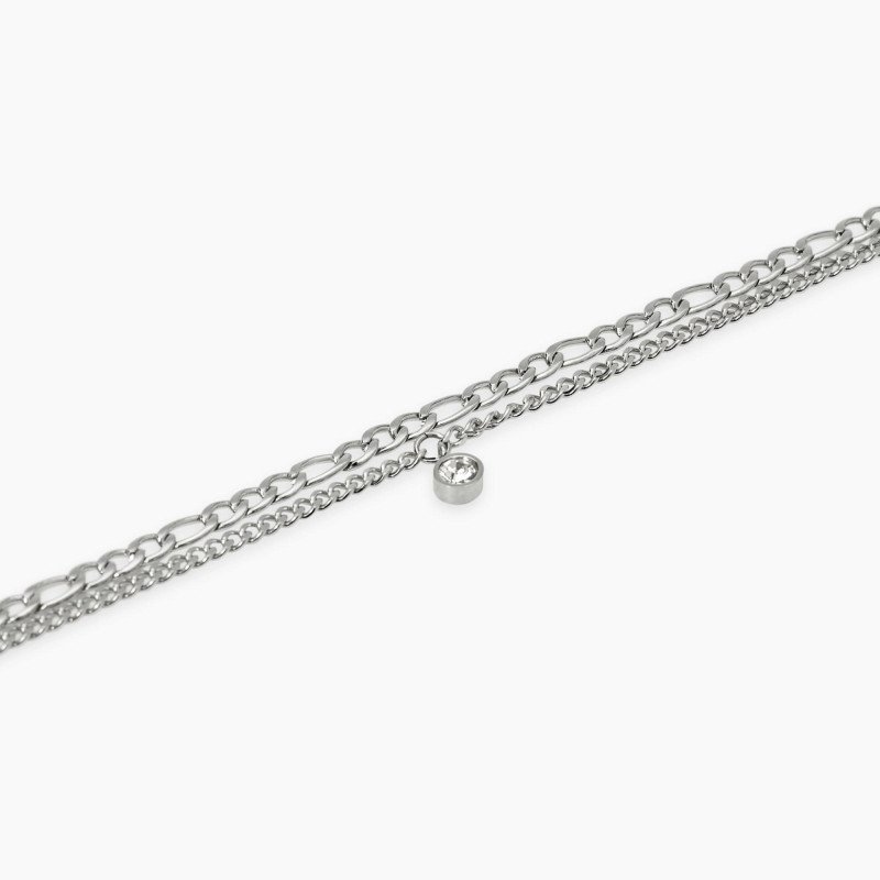 Bracciale con catene e ciondolo - 831067