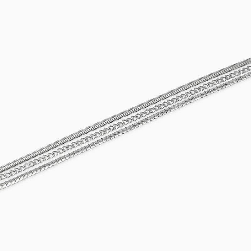 Bracciale regolabile con catene - 831085