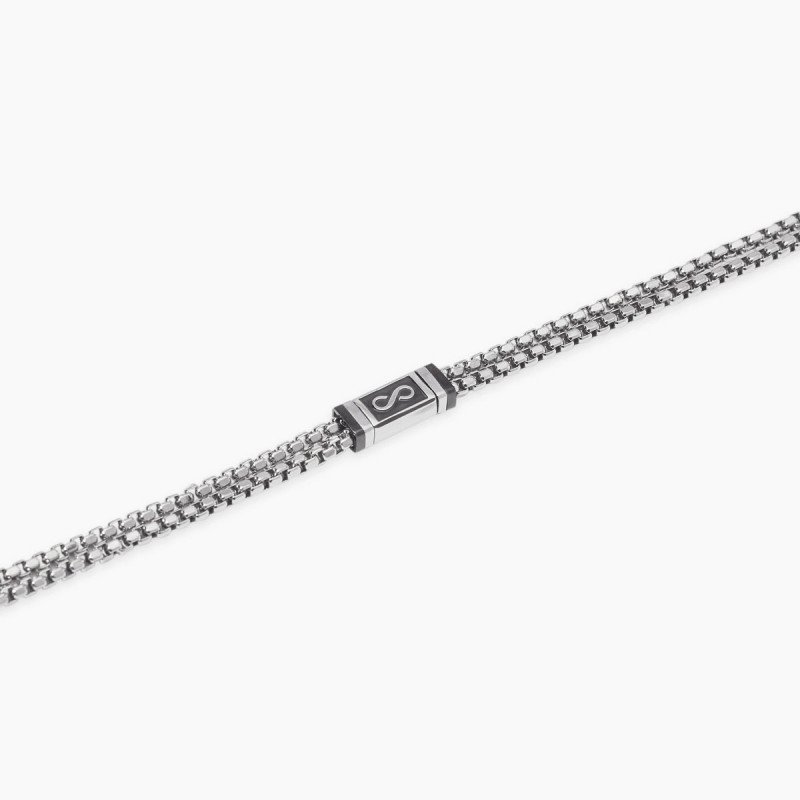 Bracciale con catene e infinito - 831091
