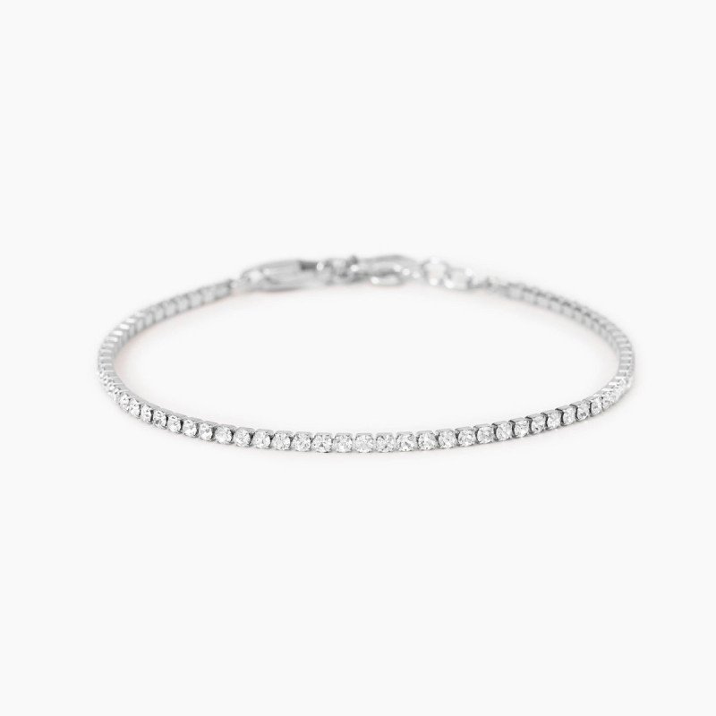 Bracciale tennis con cristalli bianchi - 831108