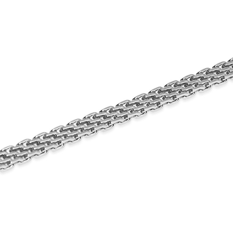 Bracciale in acciaio con maglia Milano - 831166
