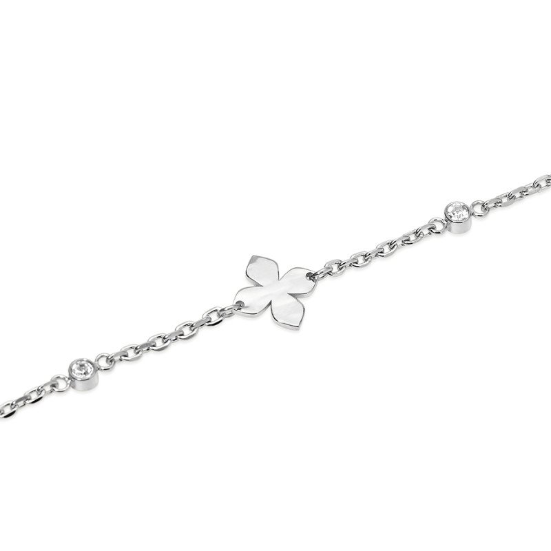 Bracciale regolabile con fiori - 831239