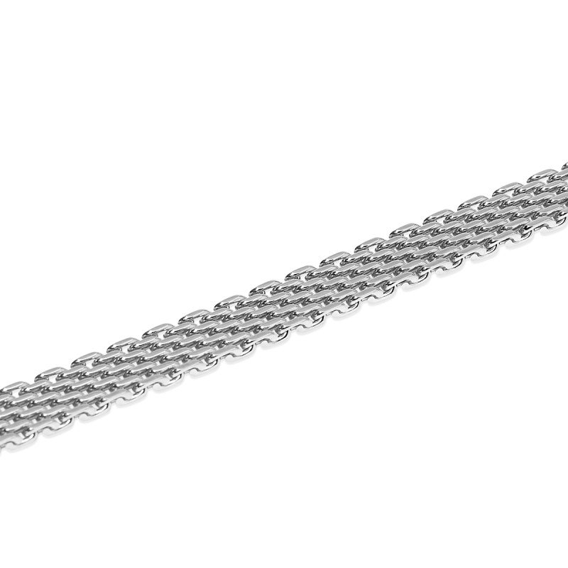 Bracciale regolabile con catena mesh - 831254