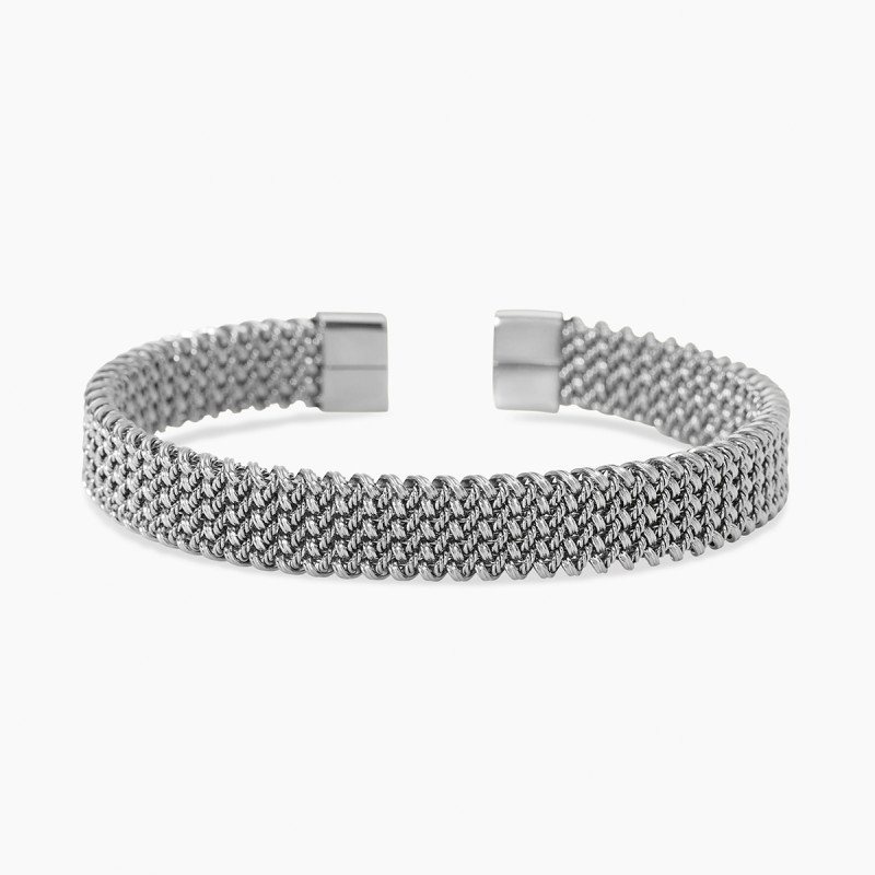 Bracciale cuff con maglia mesh - 831258
