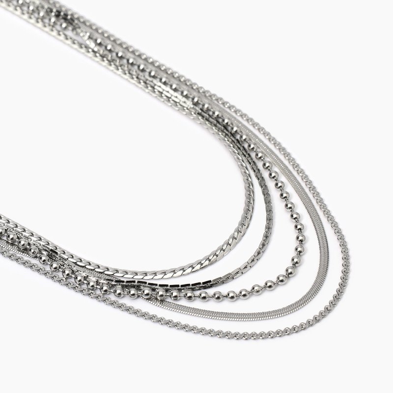 Girocollo da donna con catene multiple - 851022