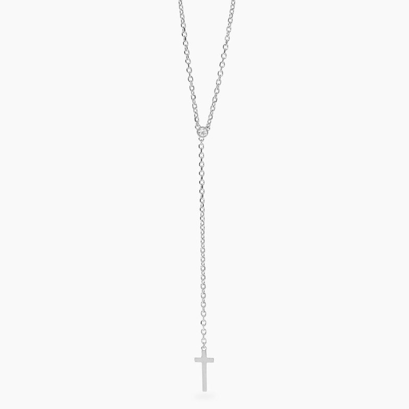 Girocollo con pendente croce - 851051