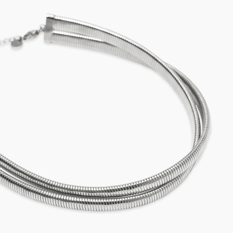 Girocollo con doppia catena tubogas - 851060