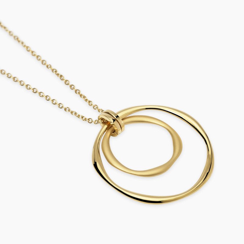 Collana dorata con pendente - 851065