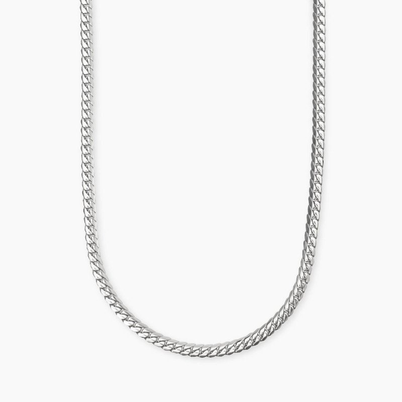 Collana con catena groumette piatta - 851069