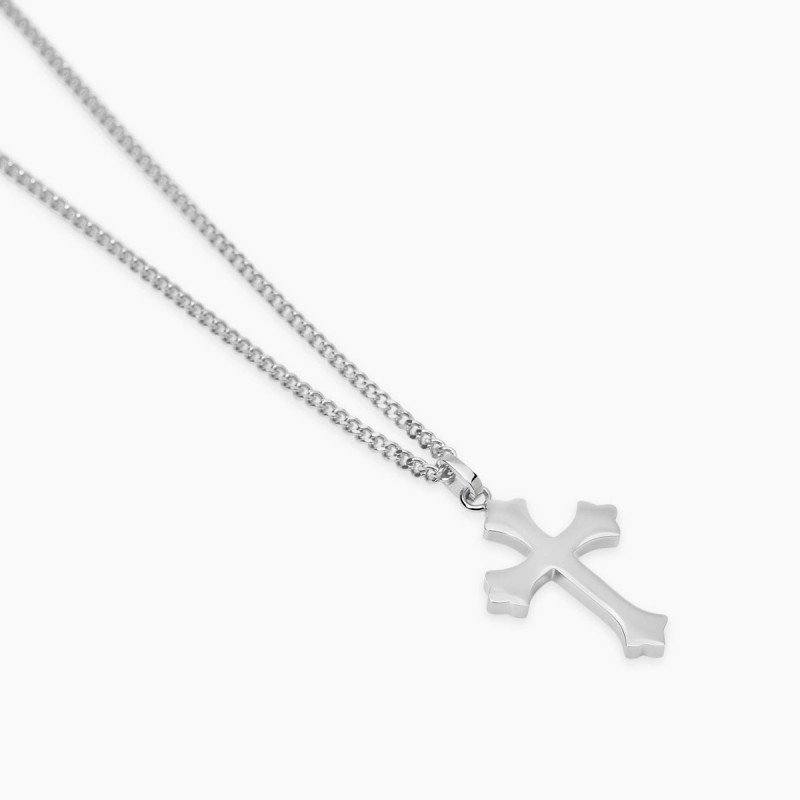 Collana da uomo con croce - 851071