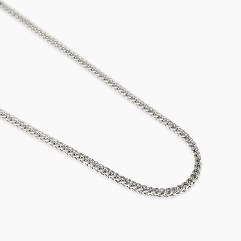 Collana con catena franco in acciaio - 851074