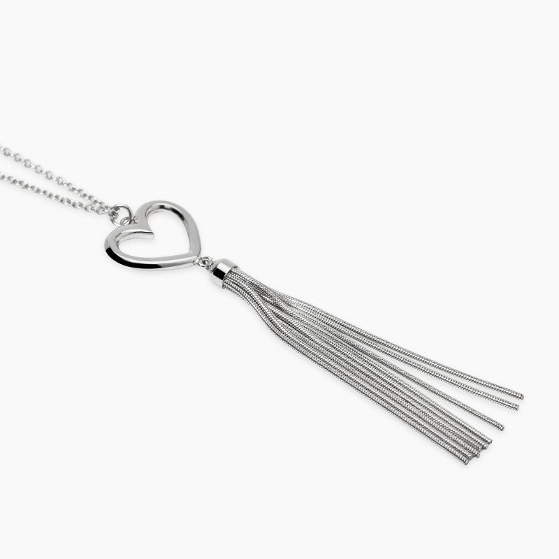 Collana con pendente cuore e catena - 851090