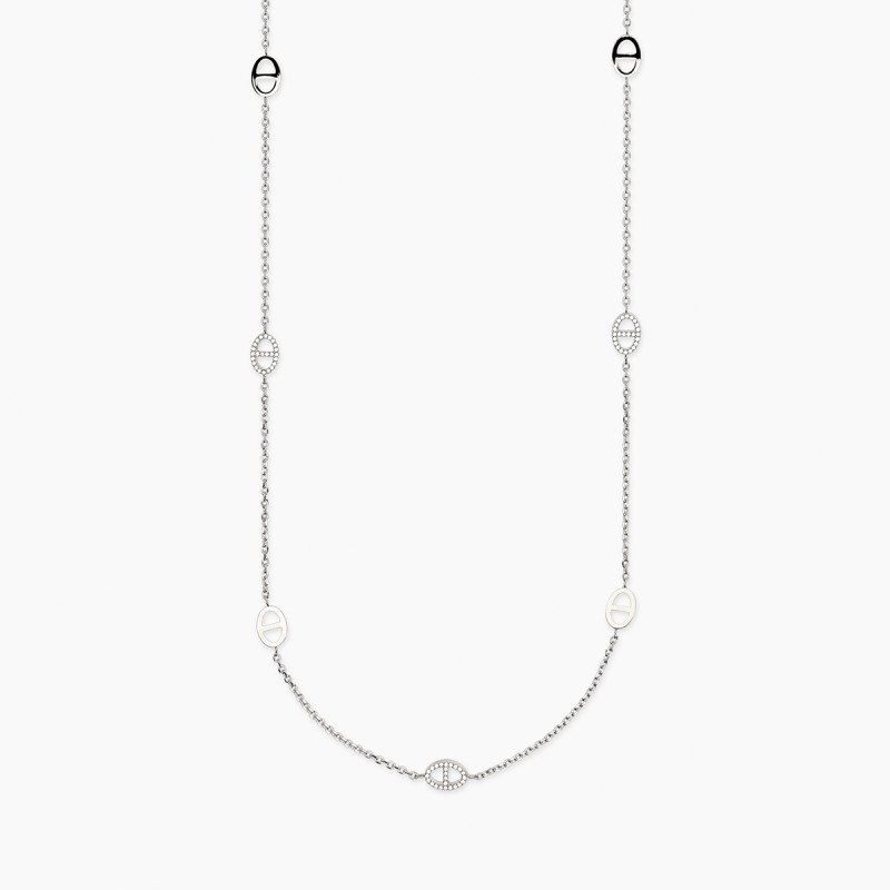 Collana con staffe in cristalli - 851131