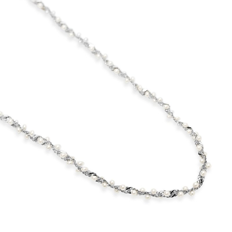 Girocollo con perle conchiglia - 851145