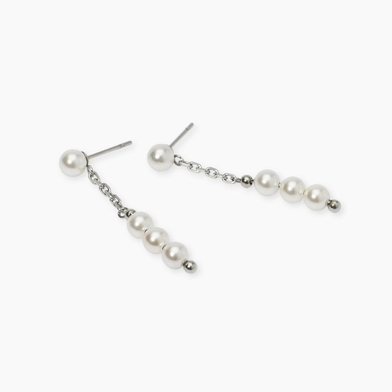 Orecchini con pendenti con perle conchiglia - 861065