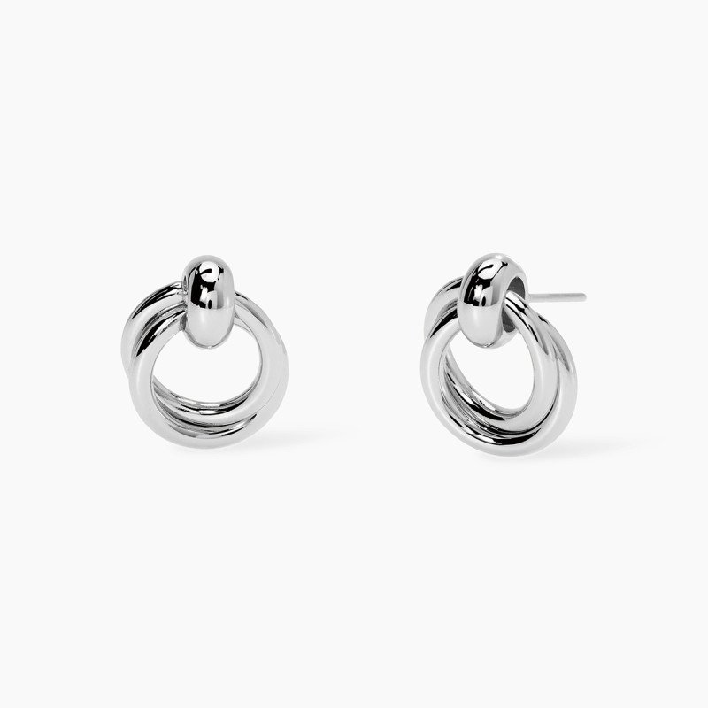 Orecchini con doppio cerchio - 861070