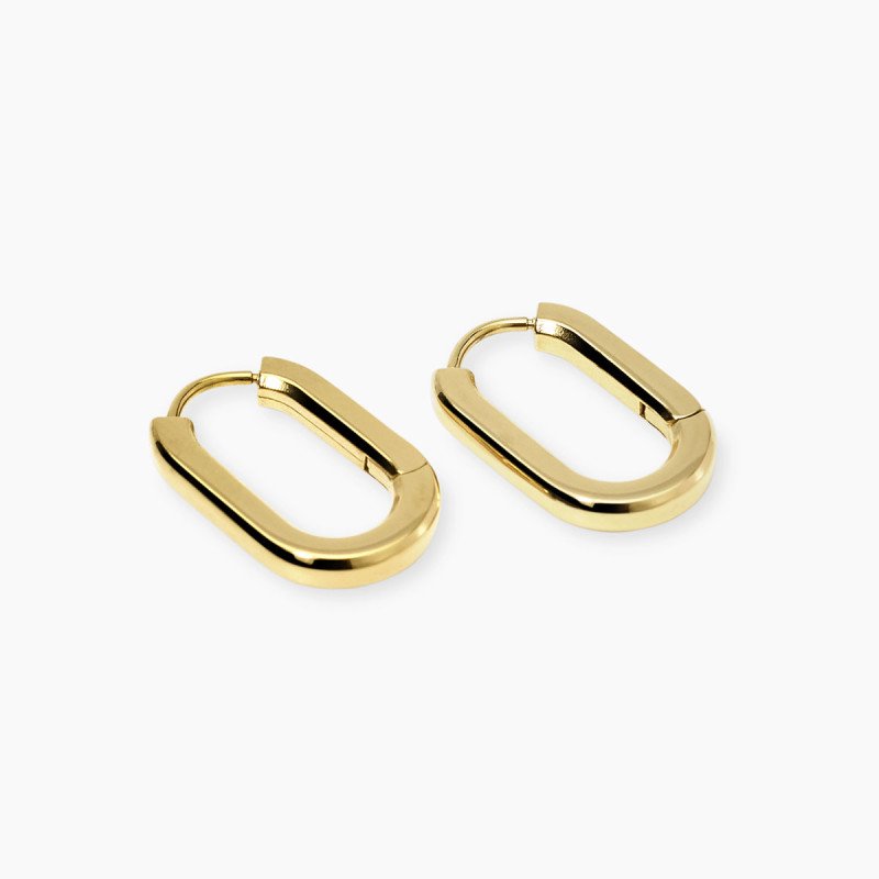 Orecchini dorati allungati - 861081