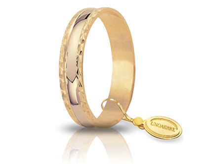 Fedina in oro giallo Anemone - 000af 235000001075003