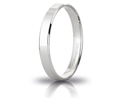 Fedina in oro bianco Gelsomino - 030ac 287000001075004