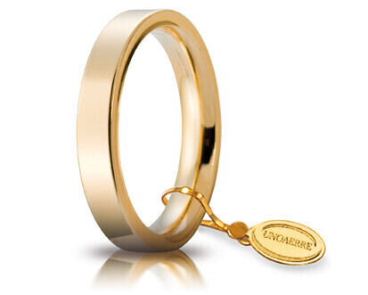 Fede Cerchi di Luce mm.3.5 in oro giallo - 035afc002000001075001