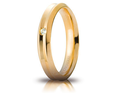 Fede Corona in oro giallo con diamanti - 040afc278001001075001