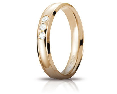 Fede Orion in oro giallo con diamanti - 040afc279003001075001 Fede Orion in oro giallo con diamanti - 040afc279003001075001