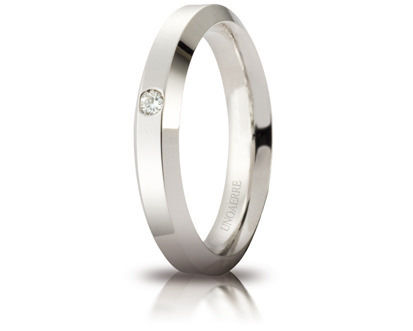 Fede Hydra in oro bianco con diamanti - 040afc280001001075004