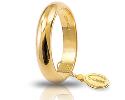 Fede Nuziale Classica gr.6 in oro giallo - 060afn001000001075001