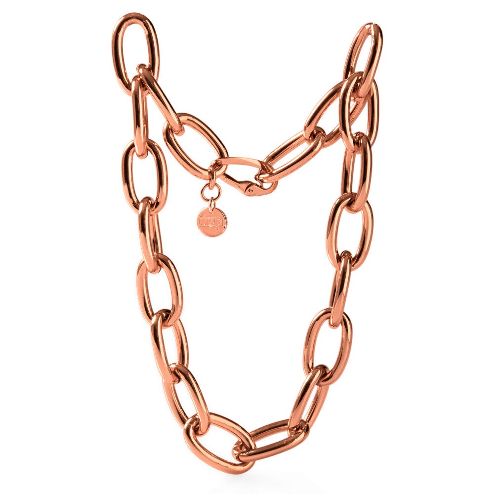 Collana in bronzo dorato rosa - 1957