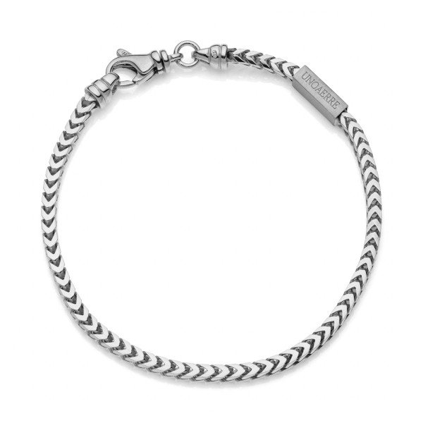 Bracciale in argento catena franco - 6352