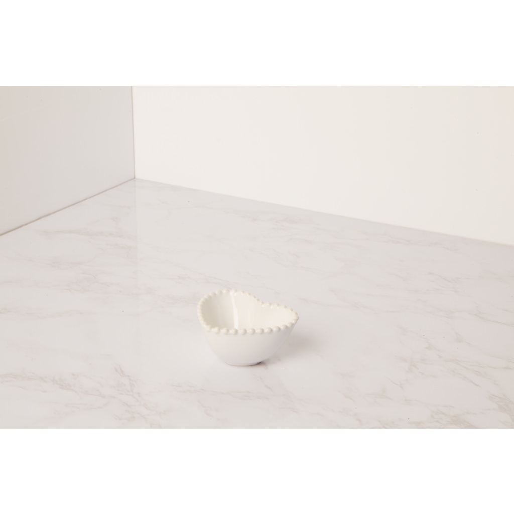 Piattino bianco piccolo - 23081/fiocco Piattino bianco piccolo - 23081/fiocco