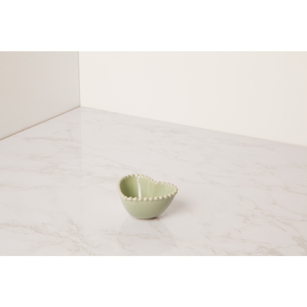 Piattino verde - 23084/fiocco Piattino verde - 23084/fiocco