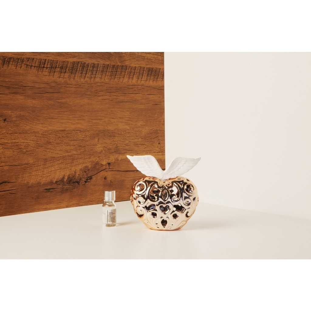 Diffusore cuore traforato rame piccolo - 23181r/shopper Diffusore cuore traforato rame piccolo - 23181r/shopper