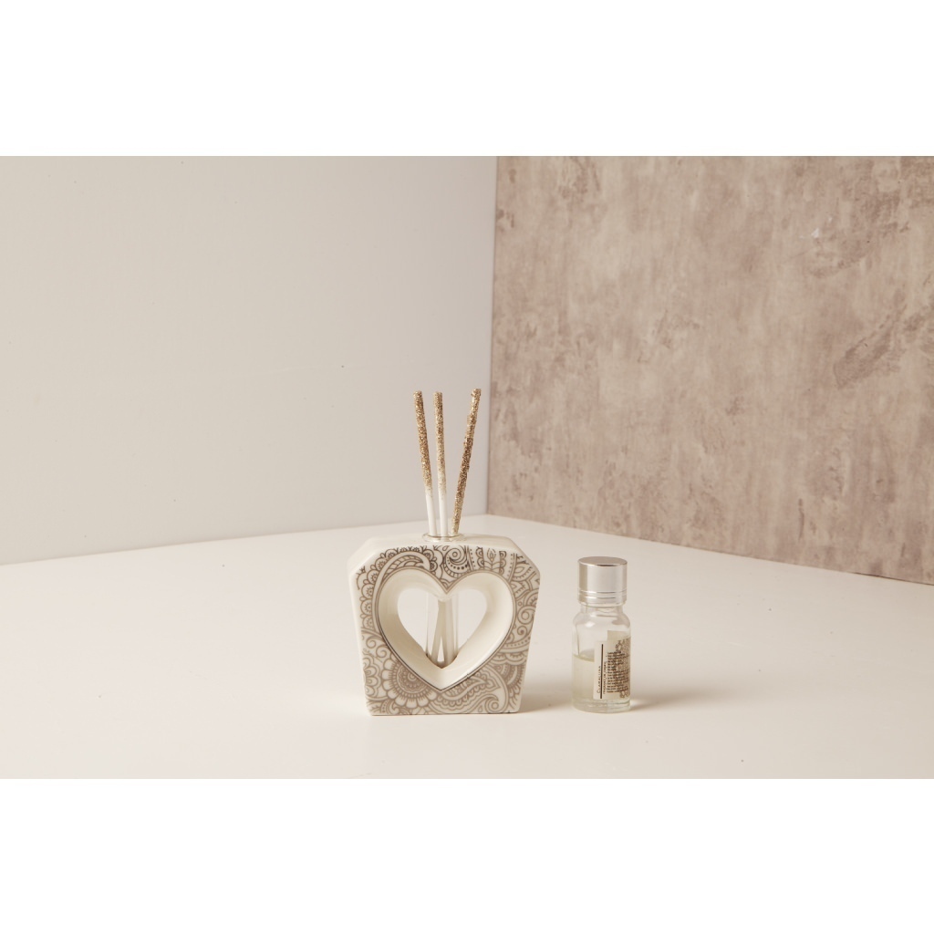 Diffusore piccolo con cuore traforato - 23183/shopper Diffusore piccolo con cuore traforato - 23183/shopper