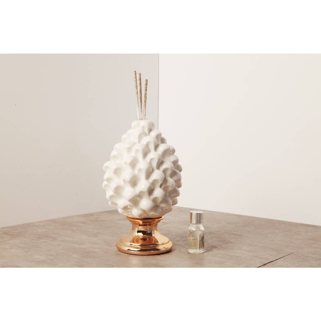 Profumatore pigna, simbolo portafortuna e di rigenerazione - 23194 Profumatore pigna, simbolo portafortuna e di rigenerazione - 23194