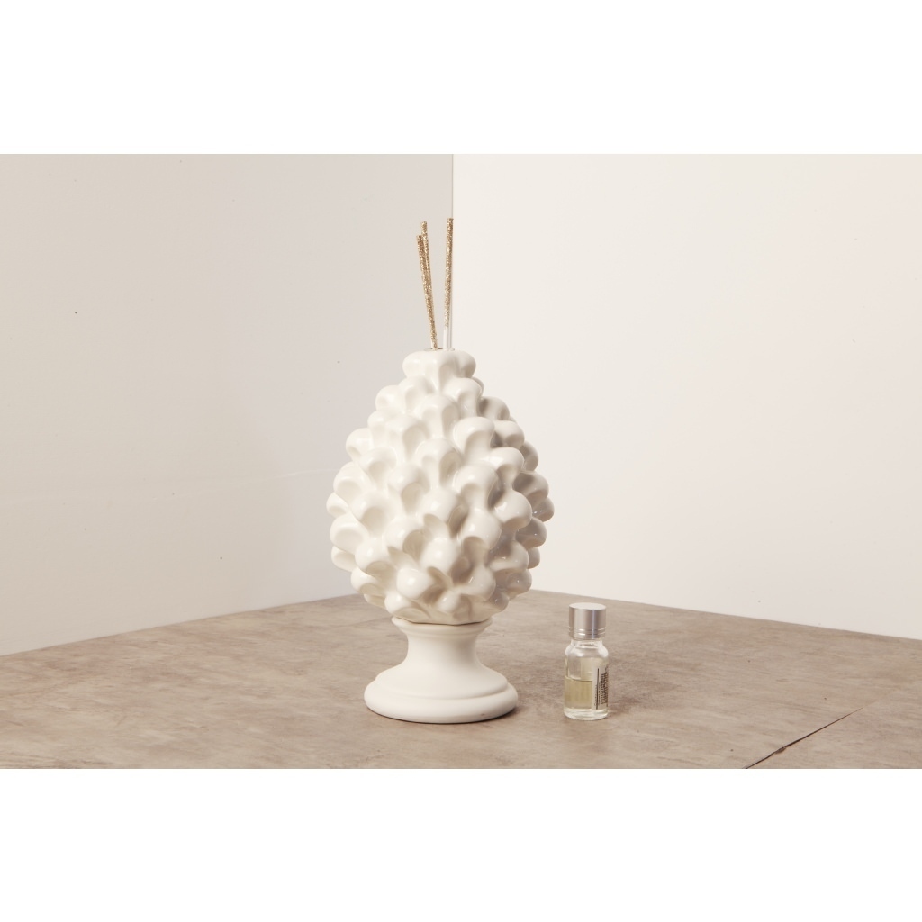 Profumatore pigna, simbolo portafortuna e di rigenerazione - 23196 Profumatore pigna, simbolo portafortuna e di rigenerazione - 23196