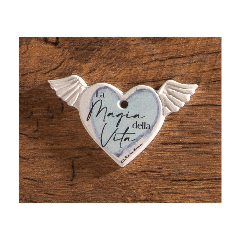 Ciondolo ex voto azzurro "la magia... - 23312 Ciondolo ex voto azzurro "la magia... - 23312