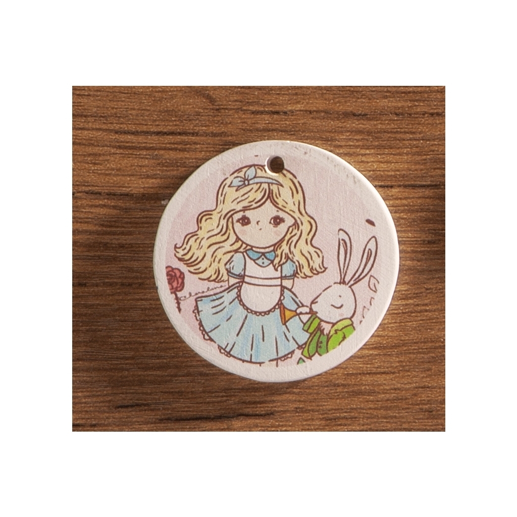 Ciondolo "alice nel... - 23315