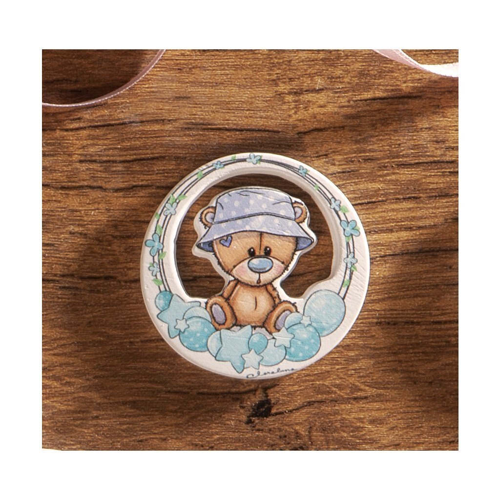 Ciondolo orso azzurro - 23326