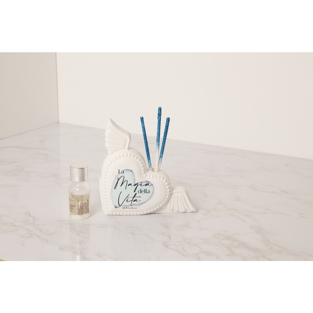 Diffusore ex voto azzurro "la magia.... - 23332/shopper Diffusore ex voto azzurro "la magia.... - 23332/shopper