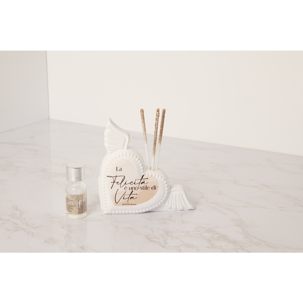 Diffusore ex voto tortora "la felicita'. - 23333/shopper Diffusore ex voto tortora "la felicita'. - 23333/shopper