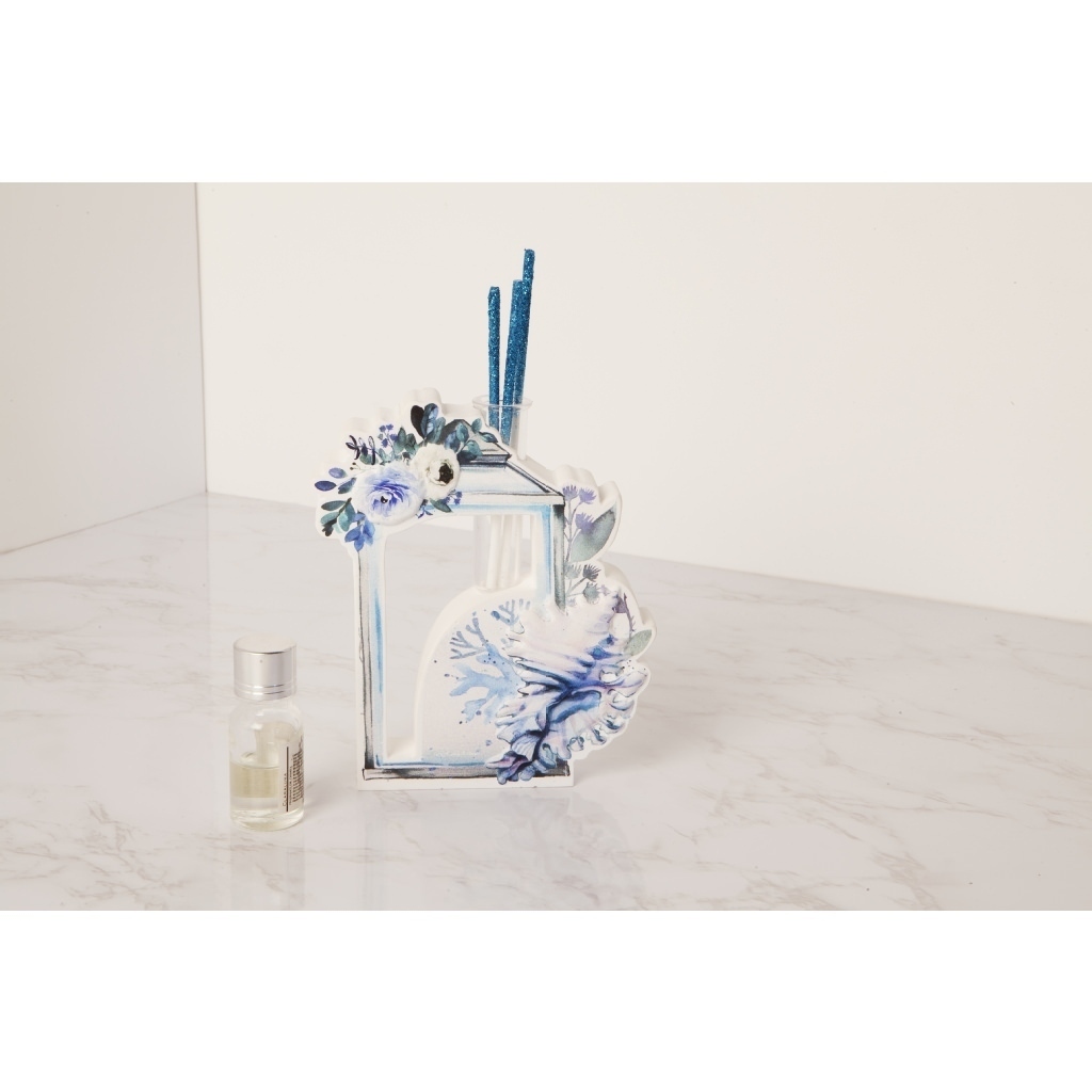 Diffusore lanterna blu - 23334/fiore Diffusore lanterna blu - 23334/fiore