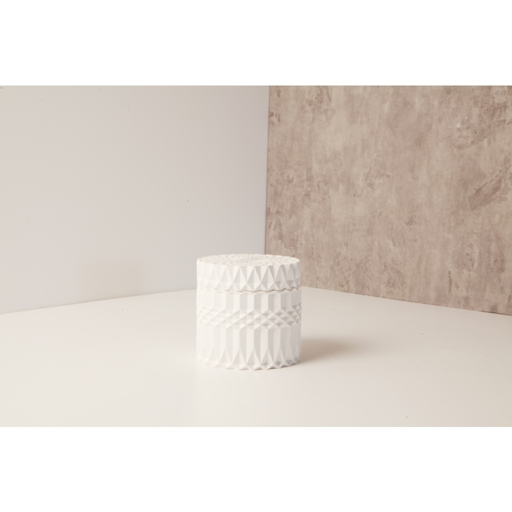 Scatola tonda sfaccettata - 23342/shopper