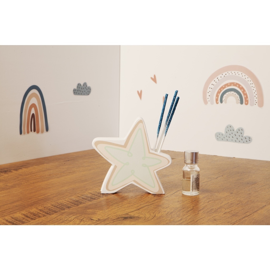 Diffusore azzurro a stella - 23362/scbaby Diffusore azzurro a stella - 23362/scbaby